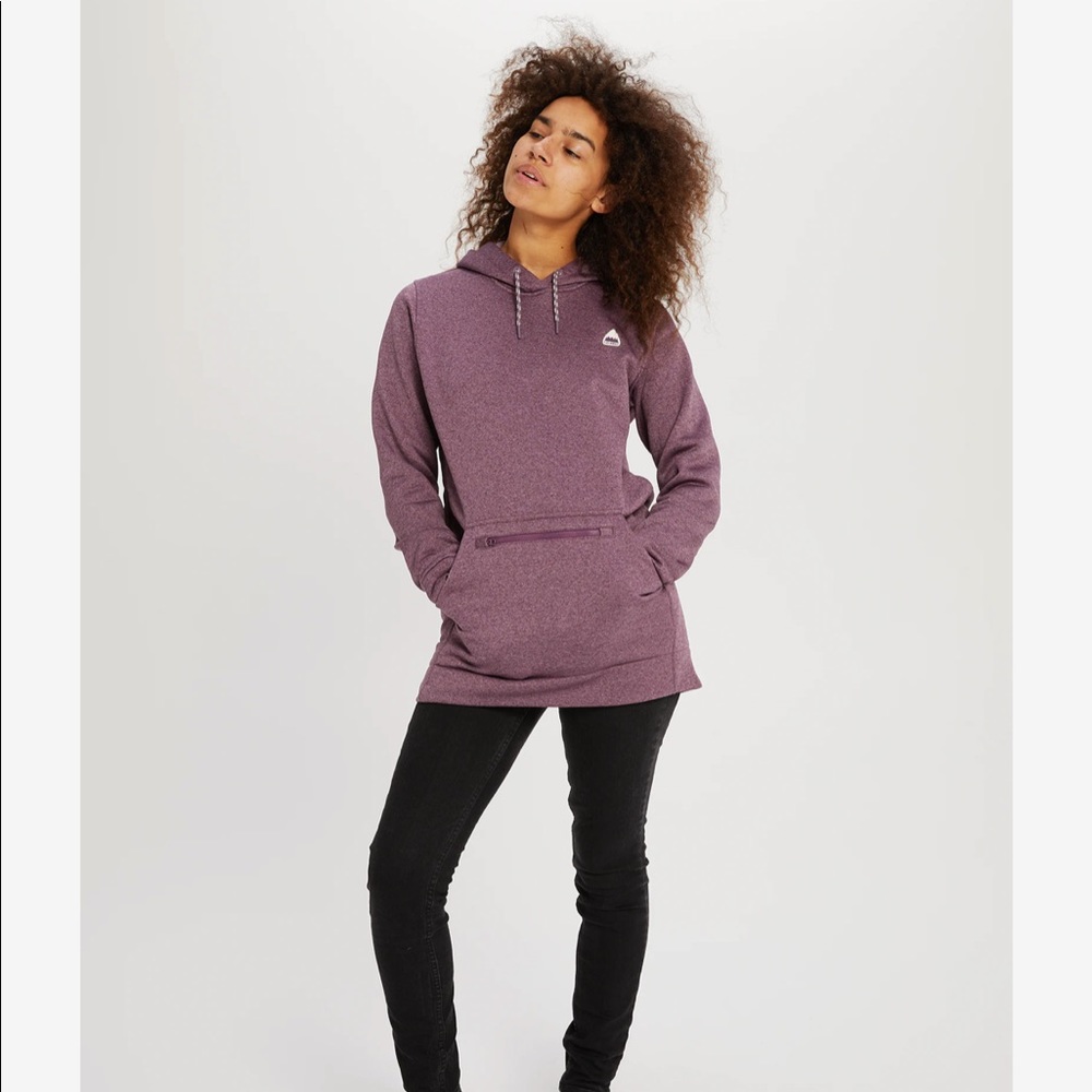 Burton Oak Long Pullover Hoodie Sweatshirt